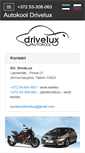 Mobile Screenshot of drivelux.ee